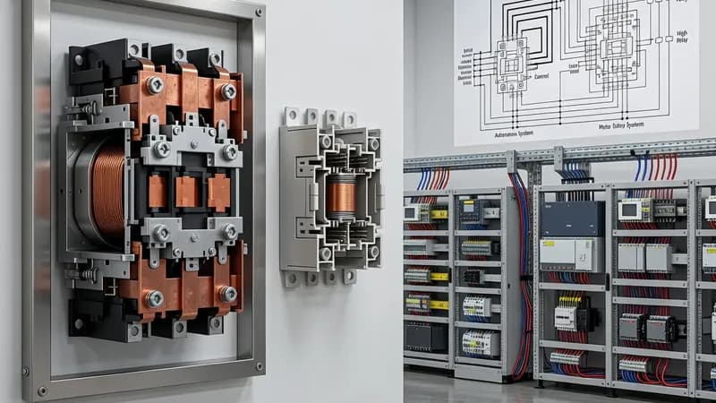 Contactor vs. Relay: Key Differences and When to Use Each