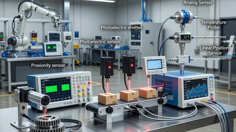 Industrial Sensor Selection: Proximity, Photoelectric, and Analog Sensors
